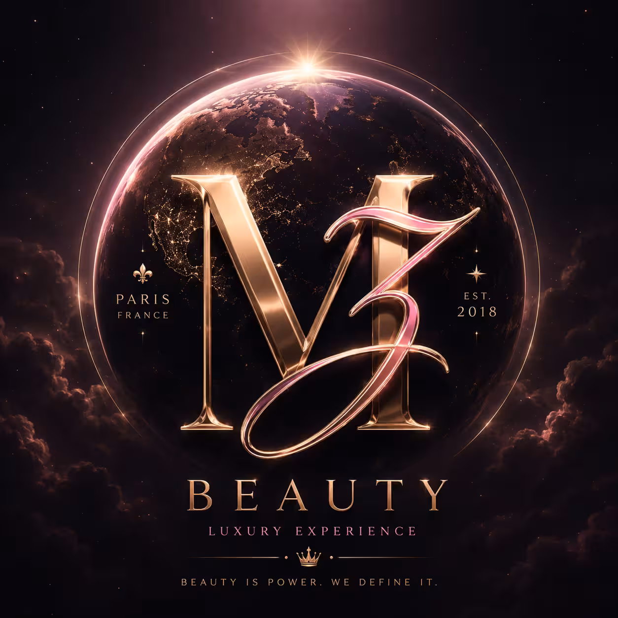 MZ Beauty Logo Background
